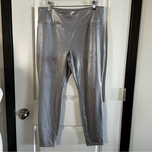 Shimmer & Move Wild Fable Sparkle Leggings – Light Gray | Size XL